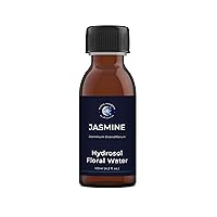 Jasmine Natural Hydrosol Floral Water 250ml | Perfect for Skin, Face, Body & Homemade Beauty Products Vegan GMO Free