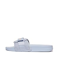 FitFlop Women's Iqushion Adjustable W/Resistant Knit Pool Slides Wedge Sandal