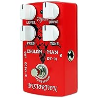 PP-24 Guitar Effect Pedal Analog Classic Distortion DC 9V True Bypass