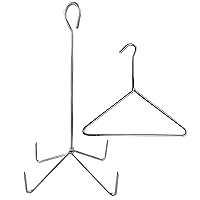 King Kooker Turkey Rack and Lifting Hook Kit. For use with King Kooker Turkey Fryer Packages, Chrome