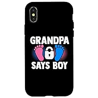iPhone X/XS grandpa says boy pets Case