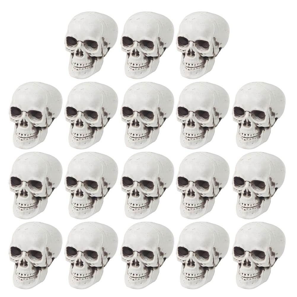 Mua NOLITOY 18 Pcs Halloween Mini Skull Skull Beads Skull Model ...