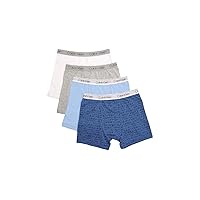 Calvin Klein Boys' Underwear Boxer Briefs 4 Pair Value Pack