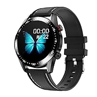 ZGZYL E12 Bluetooth Music Call Smart Watch with Blood Pressure/Blood Oxygen/Heart Rate Monitoring Watch Men's Fitness Tracking Sports Watch