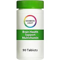 Brain & Focus Multivitamin for Teens & Adults - Food-based Nutrition, Supports Brain Health, Energy, Immune System, and Digestion - 90 Mini-Tablets