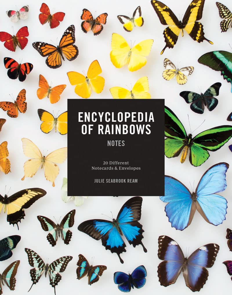 Encyclopedia of Rainbows Notes: 20 Different Notecards & Envelopes (Rainbow Cards, Colorful Blank Stationery)