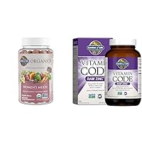 Organics Women's Gummy Vitamins Berry Multi with Zinc Supplements for Immune Health, Skin Health & Eye Health