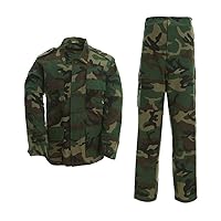 Hunting Shirt Pants Set Tactical BDU Combat Clothing Camouflage US Uniform