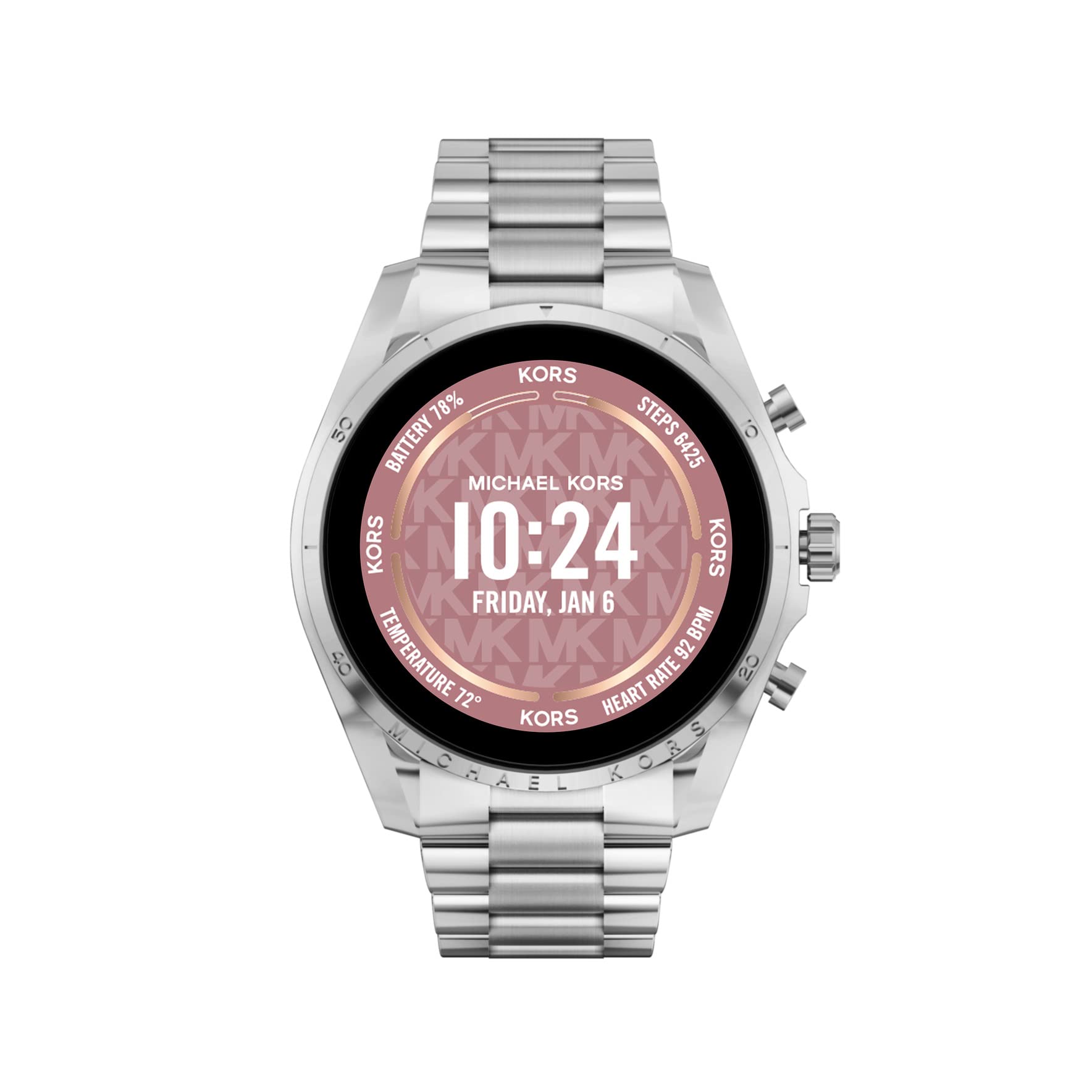 Michael Kors Men's & Women's Gen 6 44mm Touchscreen Smart Watch with Alexa Built-In, Fitness Tracker, Sleep Tracker, Heart Rate Monitor, GPS, Music Control, Smartphone Notifications