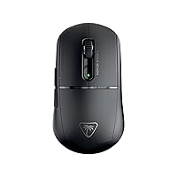 Turtle Beach Burst II Air – 2.4GHz Wireless Gaming Mouse: 47g Ultra Lightweight, Optical Switches, Symmetrical, 26K DPI Optical Sensor, Bluetooth, 120-hour Battery, USB-C Cable – Black