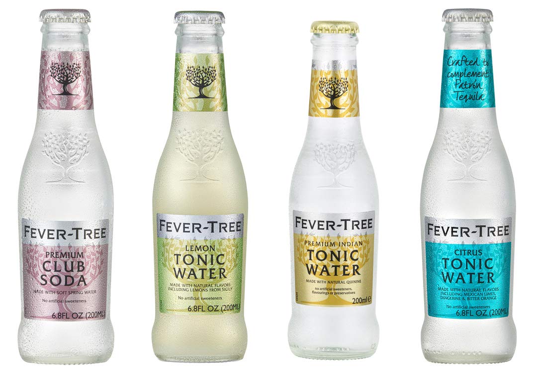 LUV BOX-Variety FEVER TREE Tonic Water and Club Soda Mix,200 ml,Pack of 24,CLUB SODA,PREMIUM INDIAN TONIC WATER,CITRUS TONIC WATER,LEMON TONIC WATE...