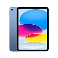 Apple iPad (10th Generation): with A14 Bionic chip, 10.9-inch Liquid Retina Display, 64GB, Wi-Fi 6 + 5G Cellular, 12MP front/12MP Back Camera, Touch ID, All-Day Battery Life – Blue Apple iPad (10th Generation): with A14 Bionic chip, 10.9-inch Liquid Retina Display, 64GB, Wi-Fi 6 + 5G Cellular, 12MP front/12MP Back Camera, Touch ID, All-Day Battery Life – Blue