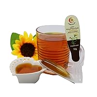 Mujezat Al-Shifa Black Seed Liquid Honey Spoons - Not Mixed with Oil or Powder - Gluten Free - Non GMO - Organic Honey - Immune Booster - 100% Natural - 50-Pack (10g x 50)
