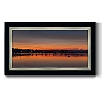 Renditions Gallery Nature's Beauty Prints Blaze of Sun Dawn Glory Framed Canvas Artwork for Bedroom Office Kitchen - 21
