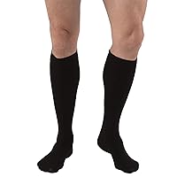 JOBST Relief 15-20mmHg Compression Stockings Knee High, Closed Toe, Black, Medium