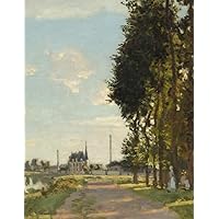 Claude Monet Sketchbook: Great Gift for Artists - Argenteuil by Claude Monet Sketchbooks For Artists Adults and Kids to draw in 8.5x11
