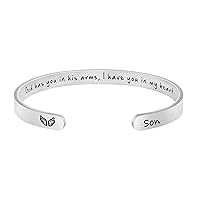 𝐌𝐞𝐦𝐨𝐫𝐢𝐚𝐥 𝐁𝐫𝐚𝐜𝐞𝐥𝐞𝐭 for Women In Memory of Jewelry Gift Sympathy Remembering Loss of One You Loved Cuff Bracelets