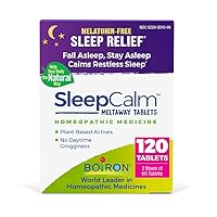 SleepCalm Sleep Aid for Deep, Relaxing, Restful Nighttime Sleep - Melatonin-Free and Non Habit-Forming - 60 Count (Pack of 2)