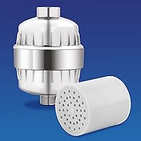 AquaBliss SF220 Shower Filter with 1 Replaceable Multi-Stage Filter Cartridge Inside - Plus 1 Extra SFC220 Filter Cartridges (Exclusive Bundle)