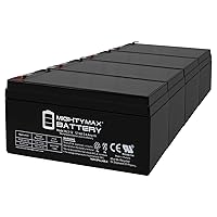 Mighty Max Battery ML3-12 - 12 Volt 3 AH SLA Battery - Pack of 4