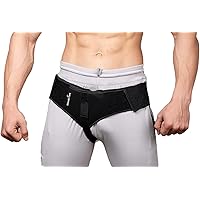Wonder Care-Single Left/Right Inguinal Hernia Belt for Men Support Brace - Truss Brace with 1 Removable Compression pad and Adjustable Groin Strap- Comfort Truss Hernia Belt - XL
