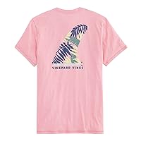 vineyard vines Men's Surfboard Fin Short-Sleeve Dunes Tee