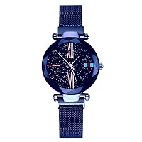 Wrist Watch for Women, Fashion Giltter Sparkle Bling Designed Quartz Analog Women's Watch with Stainless Steel Strap