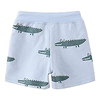 Toddler Boys Swim Trunks Bathing Suit Kids Cartoon Dinosaur Prints Casual Shorts Fashion Beach Shorts Baby Swim