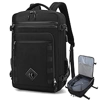Travel Backpack for Men Women,Carry On Backpack,17.3 inch Laptop Backpack Flight Approved, Expandable Daypack Business Suitcase, Weekender Duffel Bag