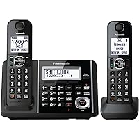 Panasonic KX-TGF342B DECT 2-Handset Landline Telephone