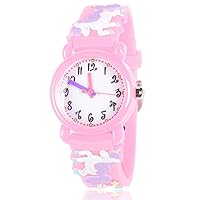 3D Cartoon Waterproof Watches for Girls and Boys - Gifts for Kids