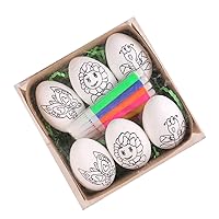 Easter Drawing Eggs Colorful DIY Hand Painted Set For Children Colorful & Imaginative For Kids Party Favor Easter Gift DIY Crafts