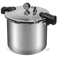  Mirro 92160A Polished Aluminum 10-PSI Pressure Cooker