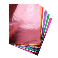 Hygloss Products Metallic Foil Paper - Great for Arts & Crafts, Classroom Activities & Artists - 8.5
