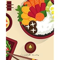 Carnet de Recettes: Carnet elégant pour écrire les meilleures recettes et instructions à conserver ou à offrir en cadeau à un proche, idéal pour les ... Boîte à Bento Japonaise) (French Edition)