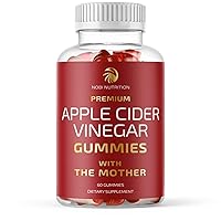 Nobi Nutrition Apple Cider Vinegar Fat Burner | Premium Weight Loss Supplement | Metabolism Booster & Appetite Suppressant | Thermogenic Diet Pills | 60 Veggie Capsules (Apple Cider Vinegar Gummy)