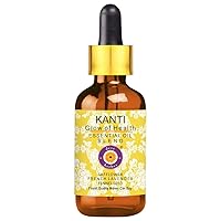dève herbes Kanti - Glow of Health. Complete Nourishment for Face. Ayurvedic Fomulation for Blemish Free, Acne Free, Even Tone Glowing Skin 50ml (1.69 oz)