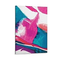 Irregular Pink And Blue Shapes, Scandinavian Art, Mid Century Modern, Minimalist Decor, Minimalist Print Posters Canvas Prints Painting Wall Decor Art Picture Artwork Home Decor for Living Room for Gi