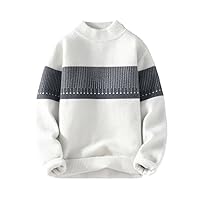 Sweaters Winter Korean Style Mens Warm Sweater Youth Style Sweaters Autumn Wool Pullovers
