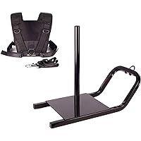 miR 300lbs - 500lbs Max Weight Heavy Duty Power Speed Sled with Color Options. at Home, Gym, and Football Training