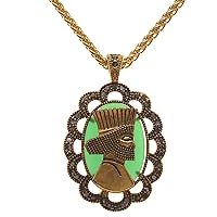 Persian Cyrus The Great King Of Persia Necklace Chain Farvahar Gift