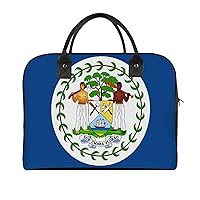 Belize Flag Large Crossbody Bag Laptop Bags Shoulder Handbags Tote with Strap for Travel Office