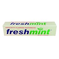 TP15 Freshmint Anticavity Fluoride Toothpaste, 1.5 oz, Individually Boxed (Pack of 144)