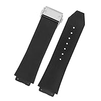 Watch Band For HUBLOT BIG BANG Silicone 25 * 19mm Waterproof Men Watch Strap Chain Watch Accessories Rubber Watch Bracelet Chain