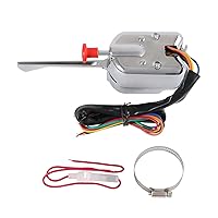 JDMSPEED New Chrome 12V Universal Street Hot Rod Turn Signal Switch Replacement for Ford Buick GM