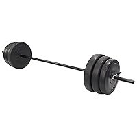 BalanceFrom 100-Pound Barbell Set Includes the Bar and Clips