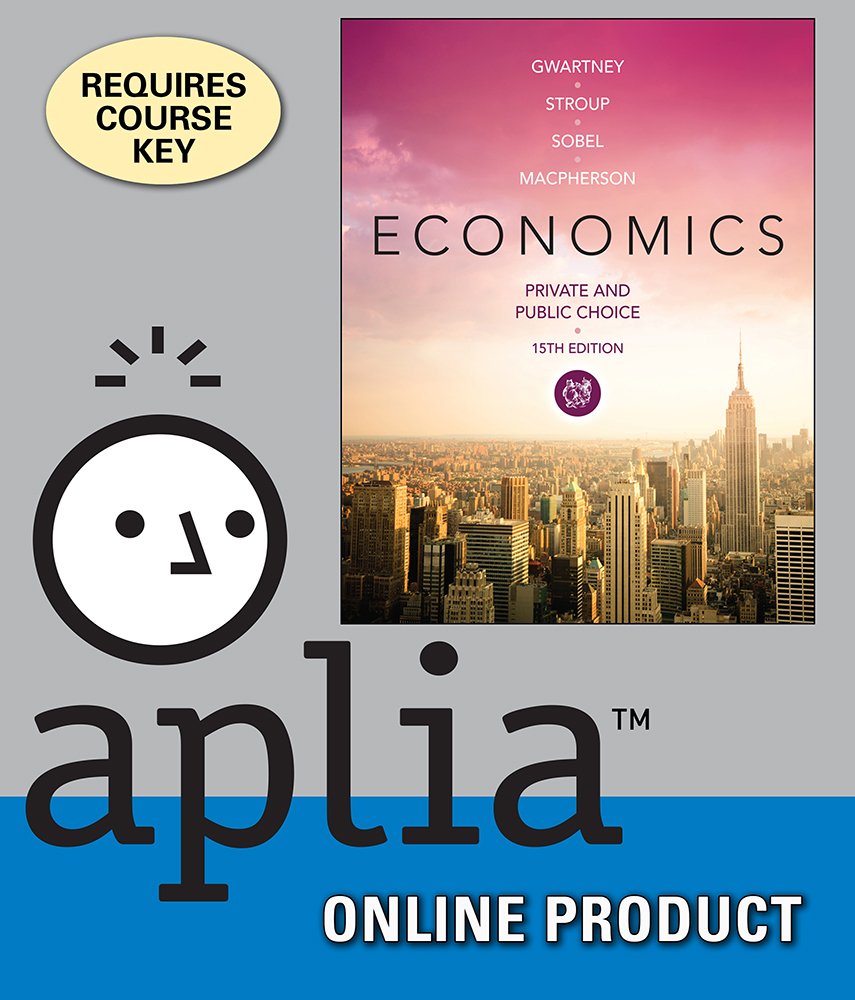 Aplia for Gwartney/Stroup/Sobel/Macpherson's Economics: Private and Public Choice, 15th Edition