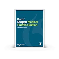 Nuance A709AX0040 Dragon Medical Practice Edition 4 Speech Recognition Software, Medical Vocabularies and Acoustic Models Tuned for the Way Clinicians Speak, Simplified Interaction with EHRs