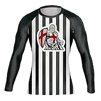 CHOO Unisex Black & White Stripe Power Pure Funny Shirts Sports Wicking Rash Guard for Gift