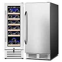 12 Inch Wine Cooler Refrigerator and 15 Inch Beverage Refrigerator Cooler